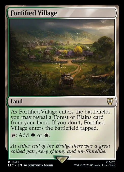 Fortified Village · Tales of Middle-earth Commander 311/591