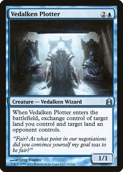 Vedalken Plotter · Commander 2011 66/318
