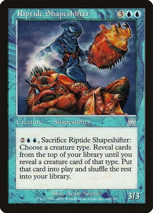 Riptide Shapeshifter · Onslaught 109/351