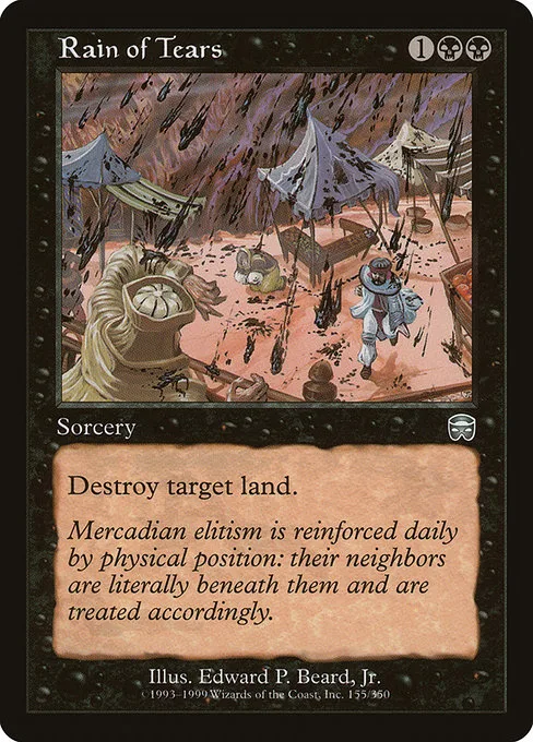 Rain of Tears · Mercadian Masques 155/350
