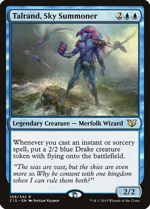 Talrand, Sky Summoner · Commander 2015 109/342