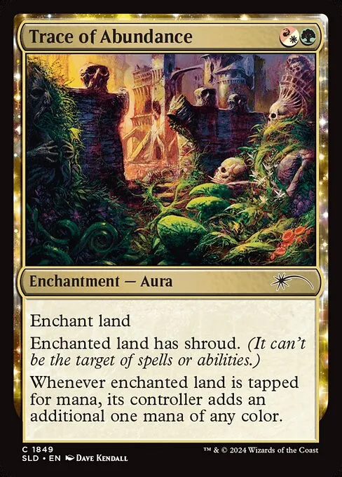 Trace of Abundance · Secret Lair Drop 1849/2547