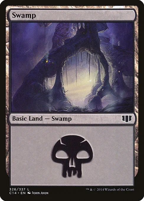 Swamp · Commander 2014 326/337