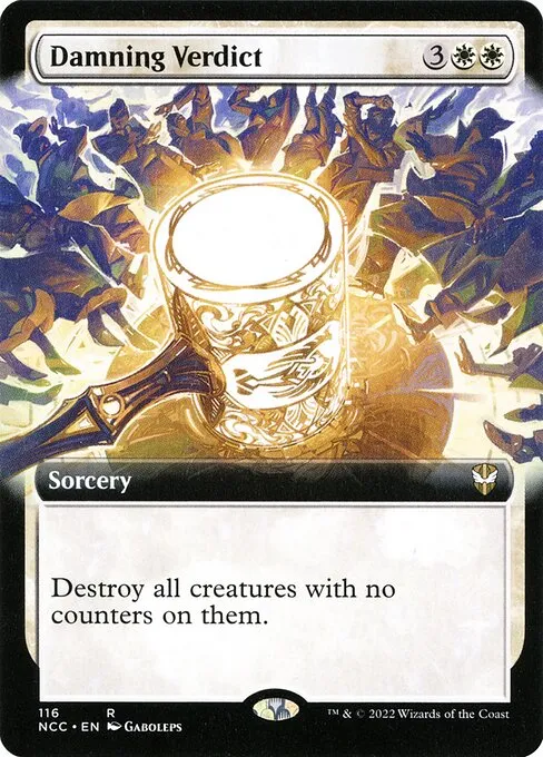 Damning Verdict · New Capenna Commander 116/447