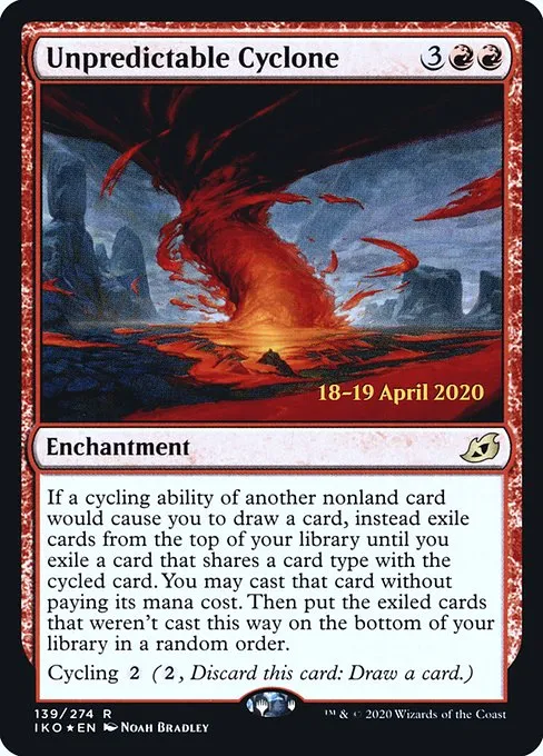 Unpredictable Cyclone · Ikoria: Lair of Behemoths Promos 139s/137
