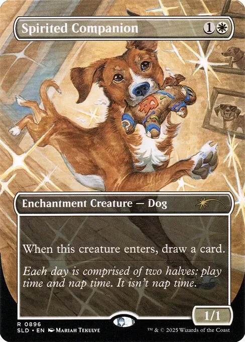 Spirited Companion · Secret Lair Drop 896/2547
