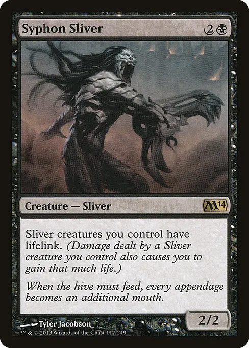 Syphon Sliver · Magic 2014 117/249