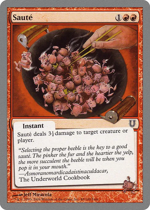 Sauté · Unhinged 88/168