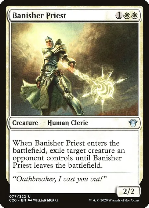 Banisher Priest · Commander 2020 77/322