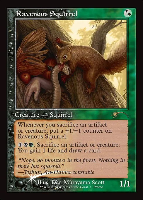 Ravenous Squirrel · Wizards Play Network 2024 15/18