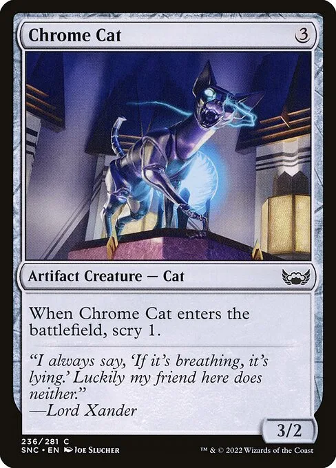 Chrome Cat · Streets of New Capenna 236/513