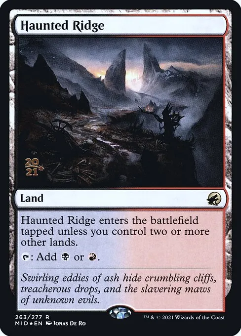 Haunted Ridge · Innistrad: Midnight Hunt Promos 263s/155