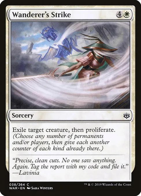 Wanderer's Strike · War of the Spark 38/312