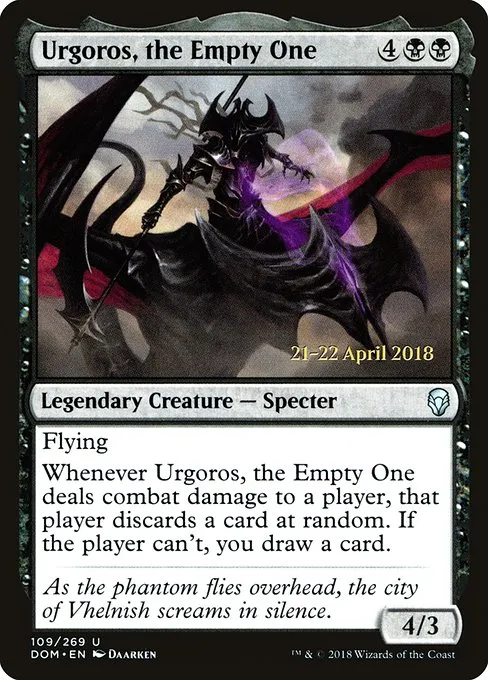 Urgoros, the Empty One · Dominaria Promos 109s/118