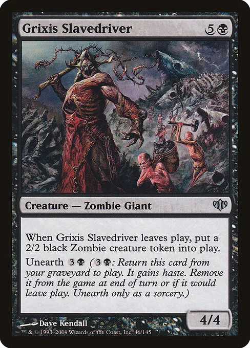 Grixis Slavedriver · Conflux 46/145