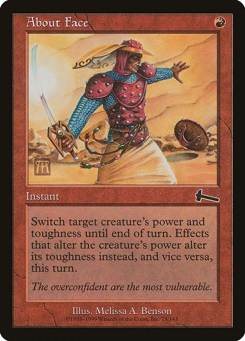 About Face · Urza's Legacy 73/143