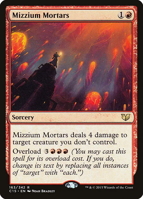 Mizzium Mortars · Commander 2015 163/342