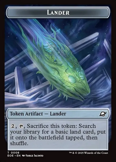 Lander · Edge of Eternities Tokens 8/12