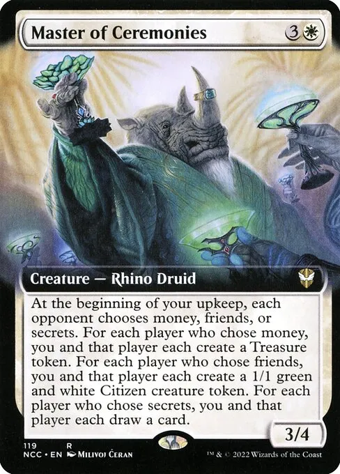 Master of Ceremonies · New Capenna Commander 119/447
