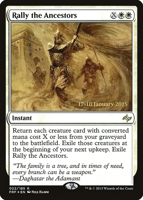 Rally the Ancestors · Fate Reforged Promos 22s/43