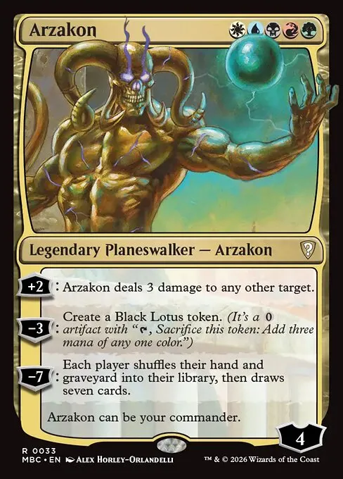 Arzakon · Mystery Booster: Commander Edition 33/2