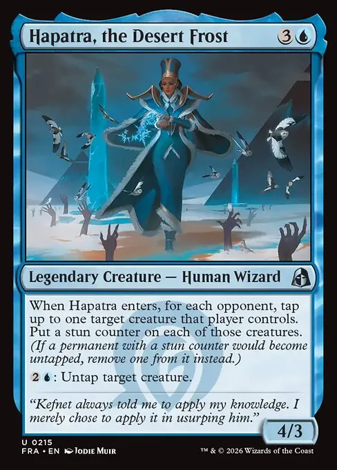 Hapatra, the Desert Frost · Reality Fracture 215/7