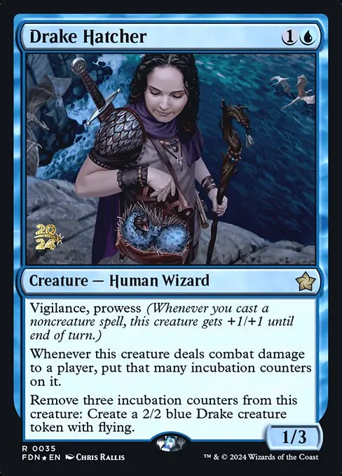 Drake Hatcher · Foundations Promos 35s/106