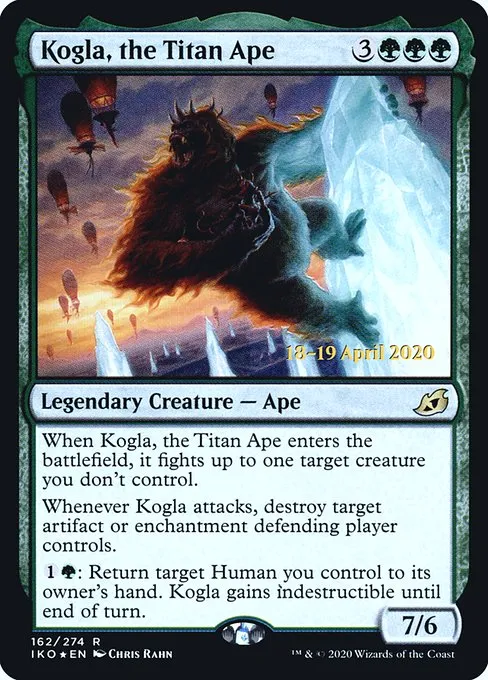 Kogla, the Titan Ape · Ikoria: Lair of Behemoths Promos 162s/137