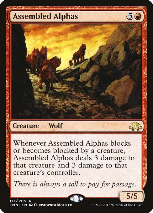Assembled Alphas · Eldritch Moon 117/208