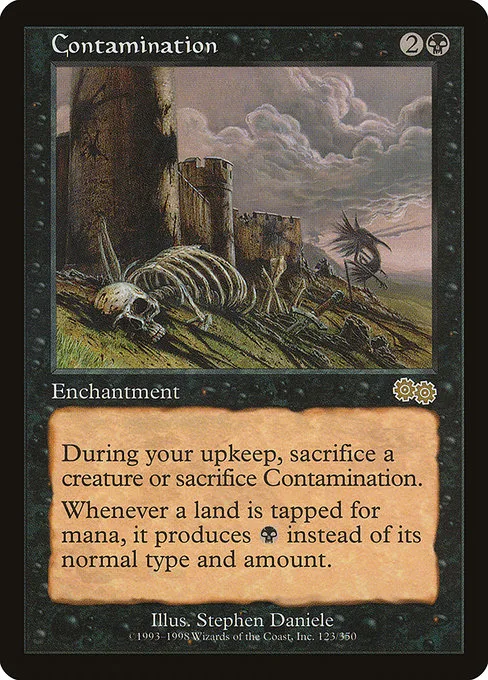 Contamination · Urza's Saga 123/357