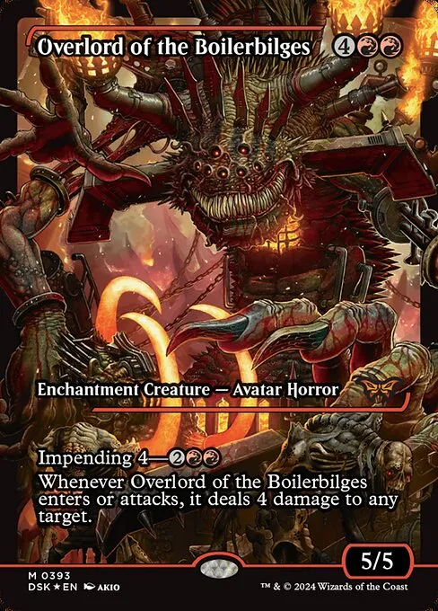 Overlord of the Boilerbilges · Duskmourn: House of Horror 393/419