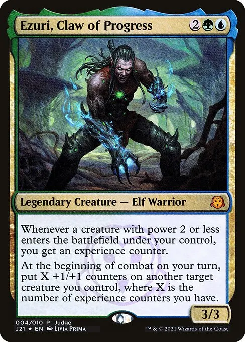 Ezuri, Claw of Progress · Judge Gift Cards 2021 4/10