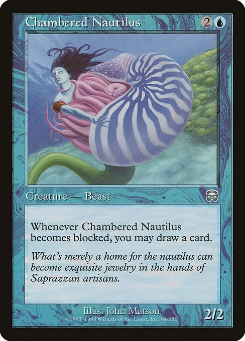 Chambered Nautilus · Mercadian Masques 64/350