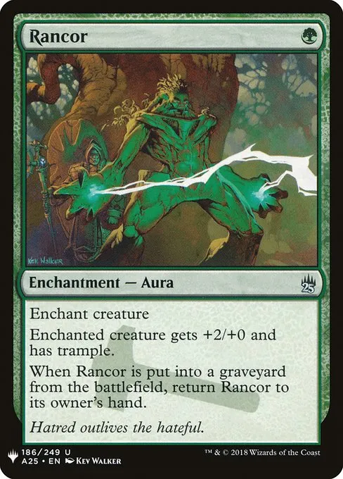 Rancor · The List A25-186/5050
