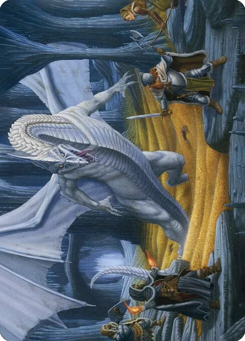 Cave of the Frost Dragon // Cave of the Frost Dragon · Adventures in the Forgotten Realms Art Series 46/81