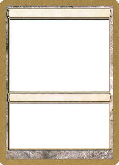 Blank Card · World Championship Decks 2004 00/103