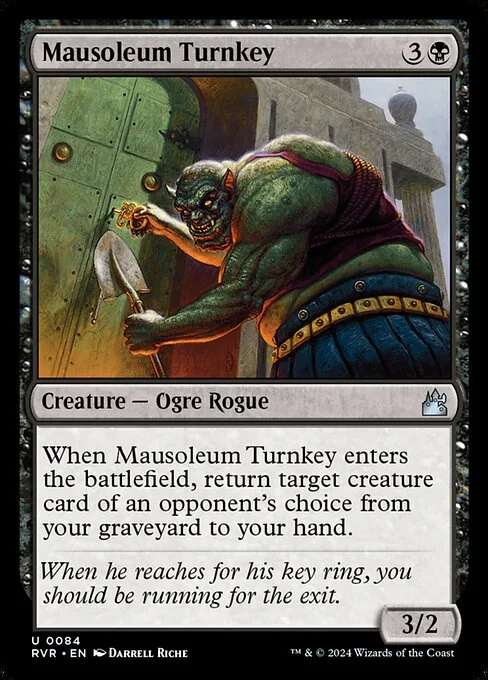 Mausoleum Turnkey · Ravnica Remastered 84/531