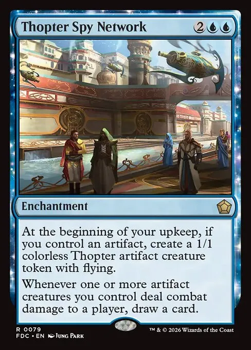 Thopter Spy Network · Foundations Commander 79/3