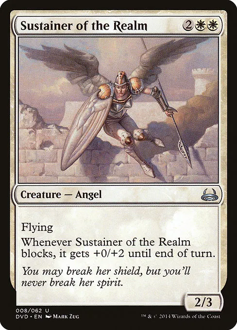Sustainer of the Realm · Duel Decks Anthology: Divine vs. Demonic 8/62