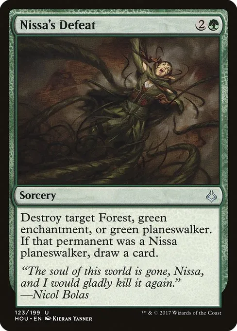 Nissa's Defeat · Hour of Devastation 123/209