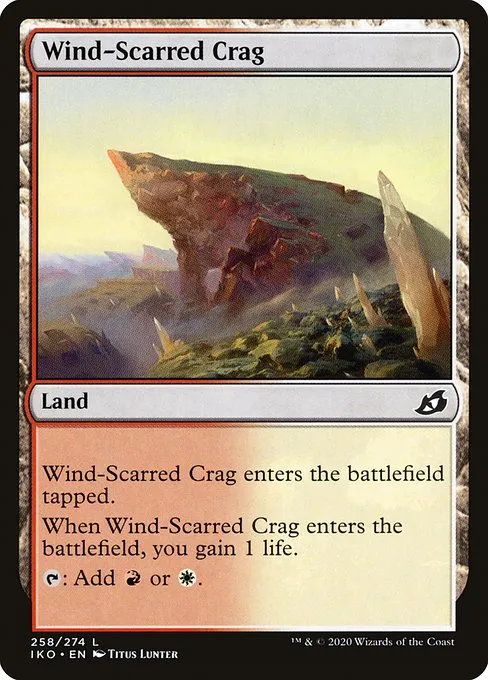 Wind-Scarred Crag · Ikoria: Lair of Behemoths 258/390
