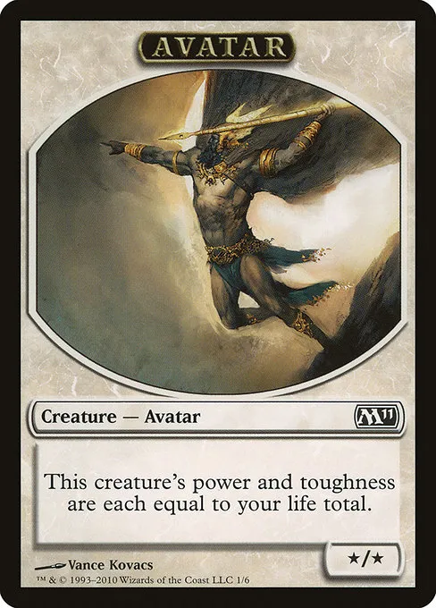 Avatar · Magic 2011 Tokens 1/6
