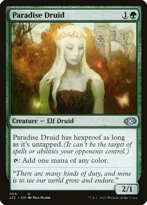 Paradise Druid · Jumpstart 2022 704/835