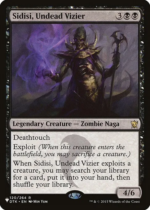 Sidisi, Undead Vizier · The List DTK-120/5050
