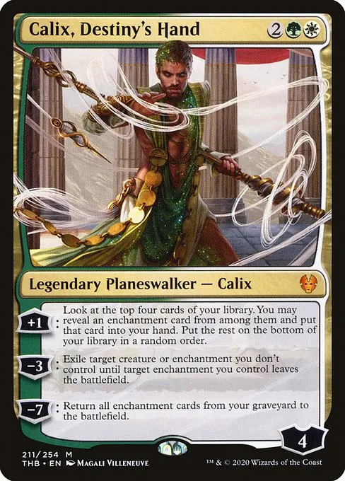 Calix, Destiny's Hand · Theros Beyond Death 211/358