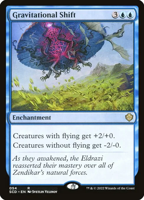 Gravitational Shift · Starter Commander Decks 54/352