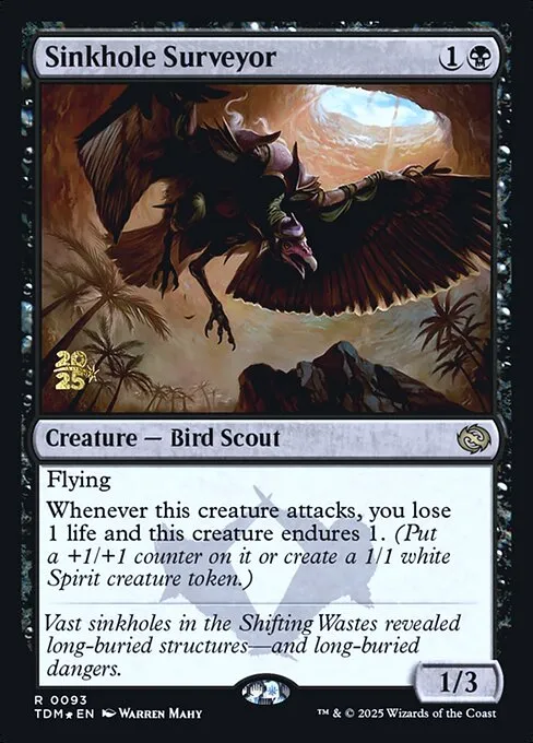 Sinkhole Surveyor · Tarkir: Dragonstorm Promos 93s/160