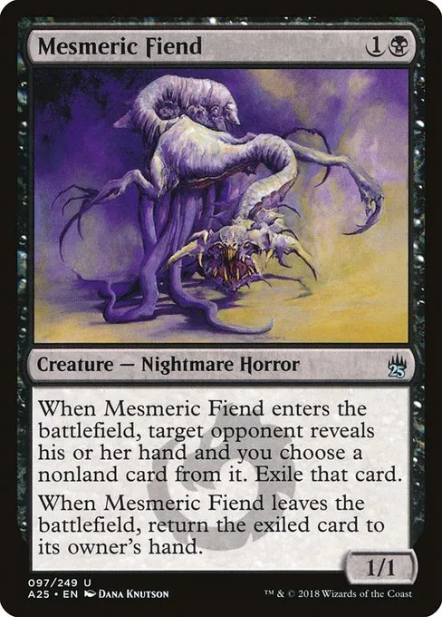 Mesmeric Fiend · Masters 25 97/249