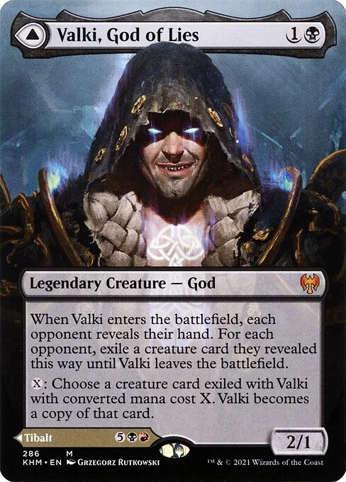 Valki, God of Lies // Tibalt, Cosmic Impostor · Kaldheim 286/425