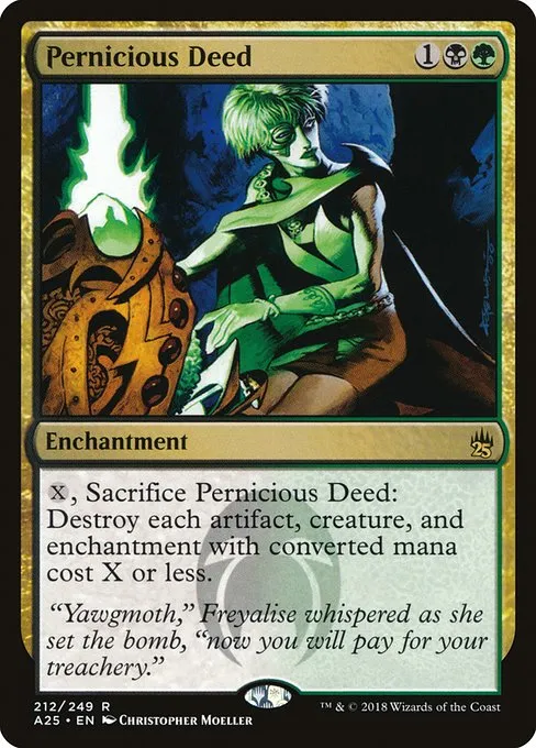 Pernicious Deed · Masters 25 212/249